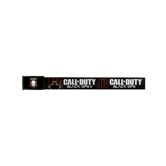 Call Of Duty: Black Ops III Video Game Commander Logo Web Belt With Logo