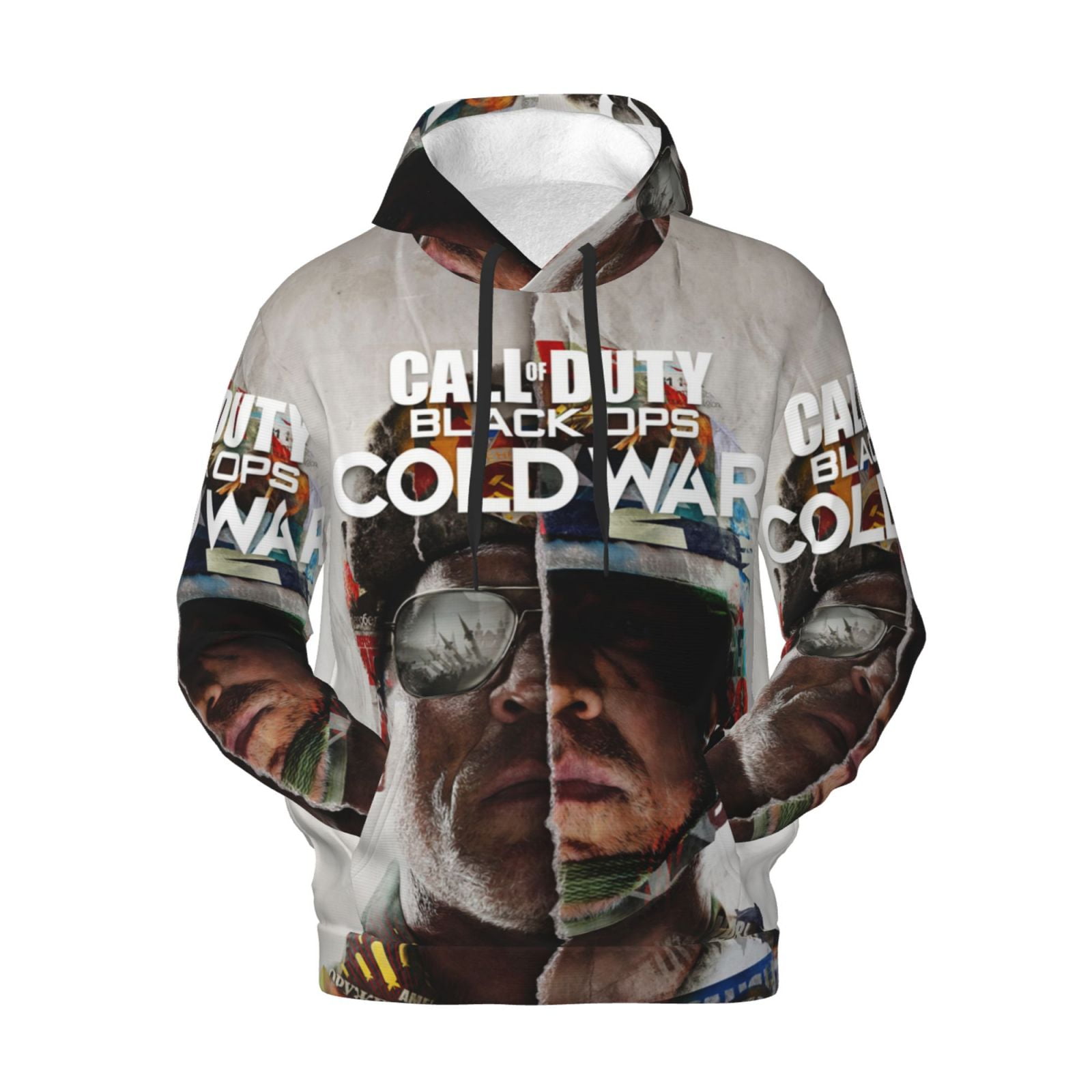 Men's 3D Print Call of Duty Black-Ops Hooded Sweatshirt