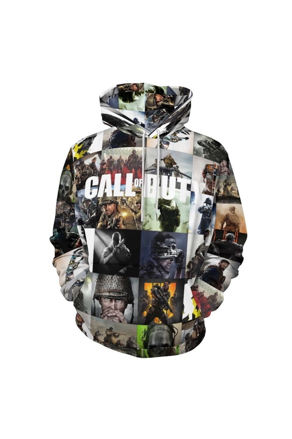 Call Of Duty Call of Duty Casual Hoodie Jacket Hooded Long Sleeves Sweatshirt Pullover Sweaters Women Men