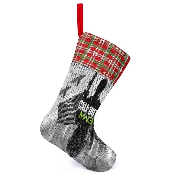 Call Of Duty Christmas Stocking Santa Claus Stockings Xmax Gift Socks Christmas Tree Decoration Party Ornaments Hangings
