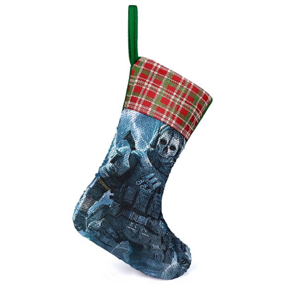 Call Of Duty Christmas Stocking Santa Claus Stockings Xmax Gift Socks Christmas Tree Decoration Party Ornaments Hangings