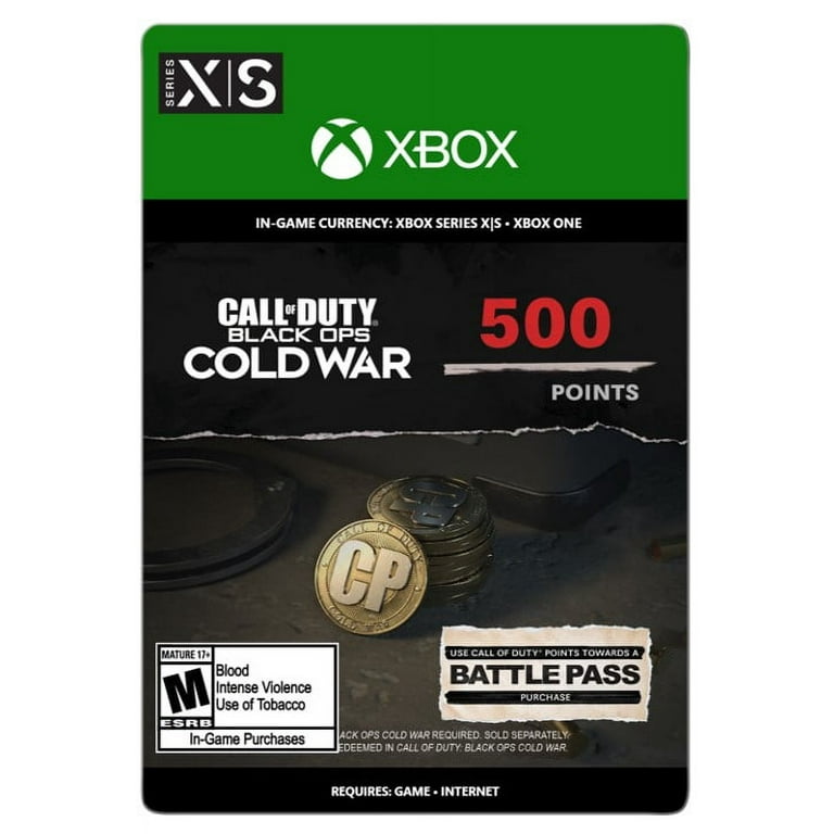 Call Of Duty: Black Ops Cold War 1,100 Points - Xbox Series X