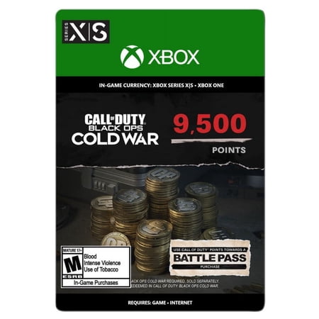 Call Of Duty Cold War - 9500 Points - Xbox One, Xbox Series X|S [Digital]
