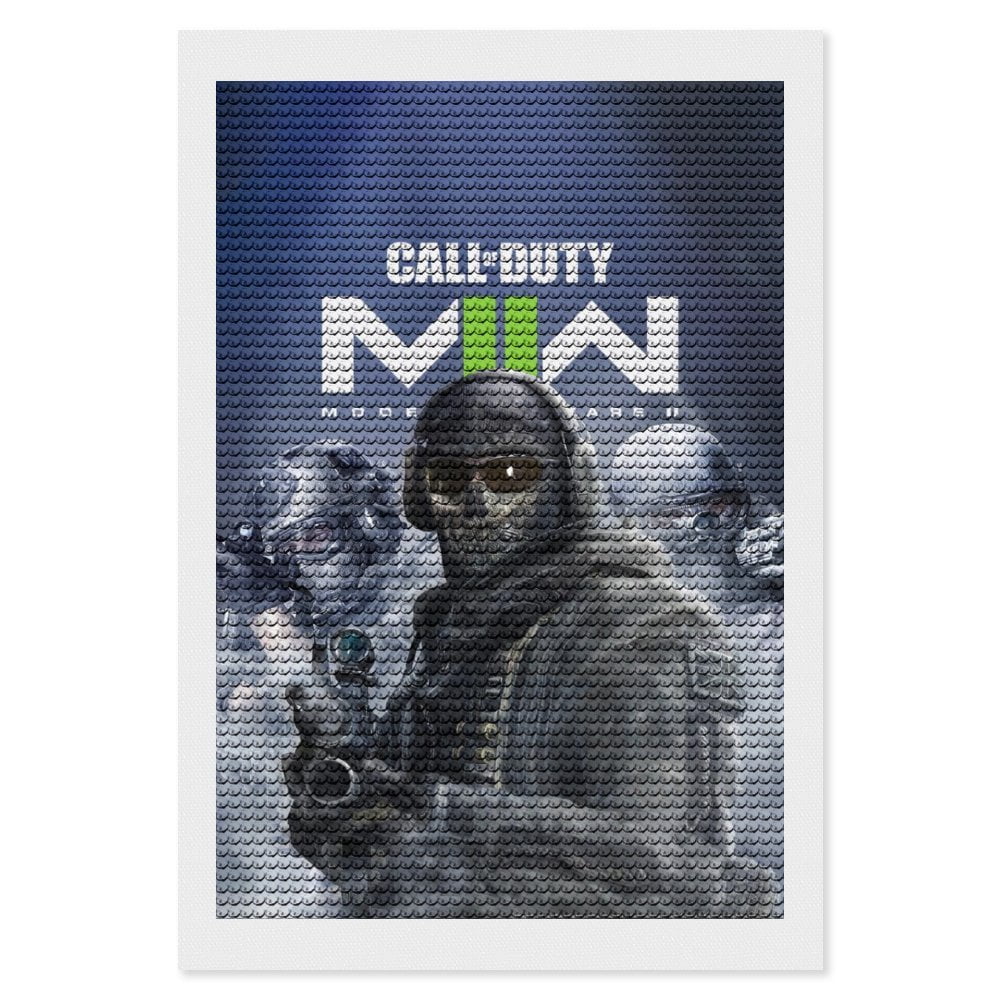 Call Of Duty Diamond Art Kits for Adults DIY 5D Diamond Dots Paint Kits ...