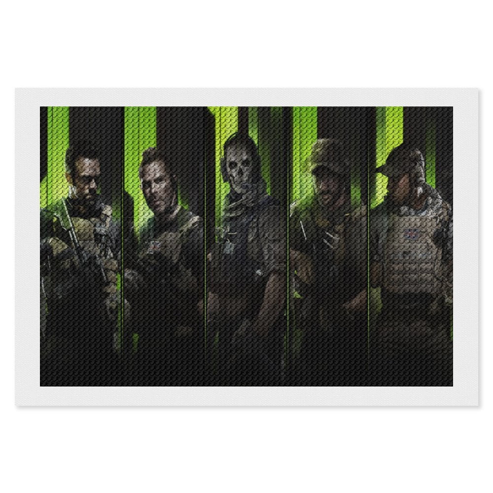 Call Of Duty Diamond Art Kits for Adults DIY 5D Diamond Dots Paint Kits ...