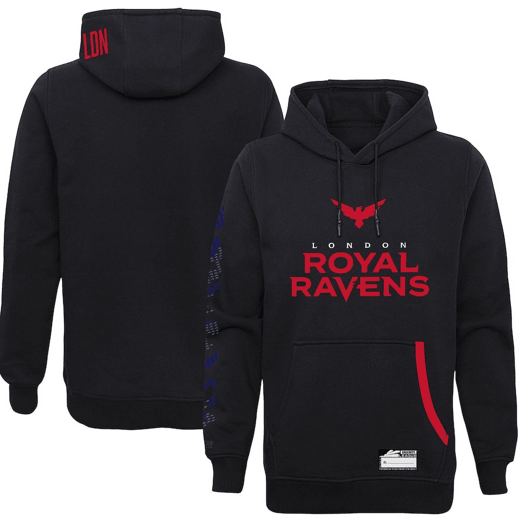Call Of Duty League Men's London Royal Ravens CDL Team Kit Away Hoodie