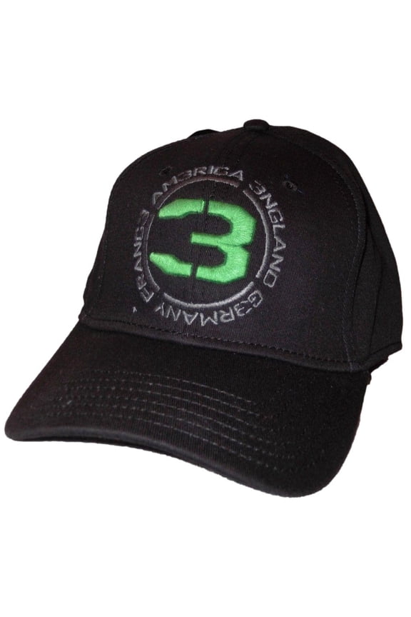 Call Of Duty MW3 Black Flex Fit Baseball Cap Hat