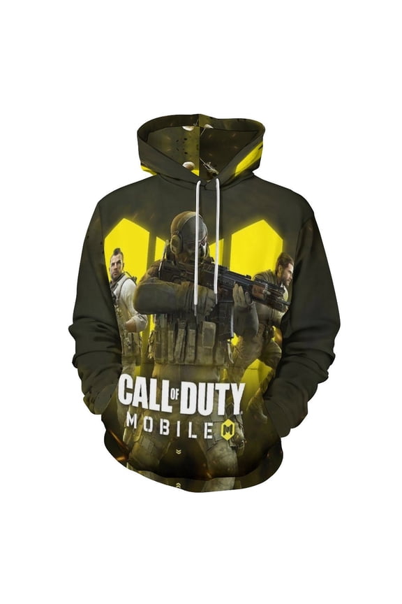 Call Of Duty Mobile Casual Hoodie Jacket Hooded Long Sleeves Sweatshirt Pullover Sweaters Women Men