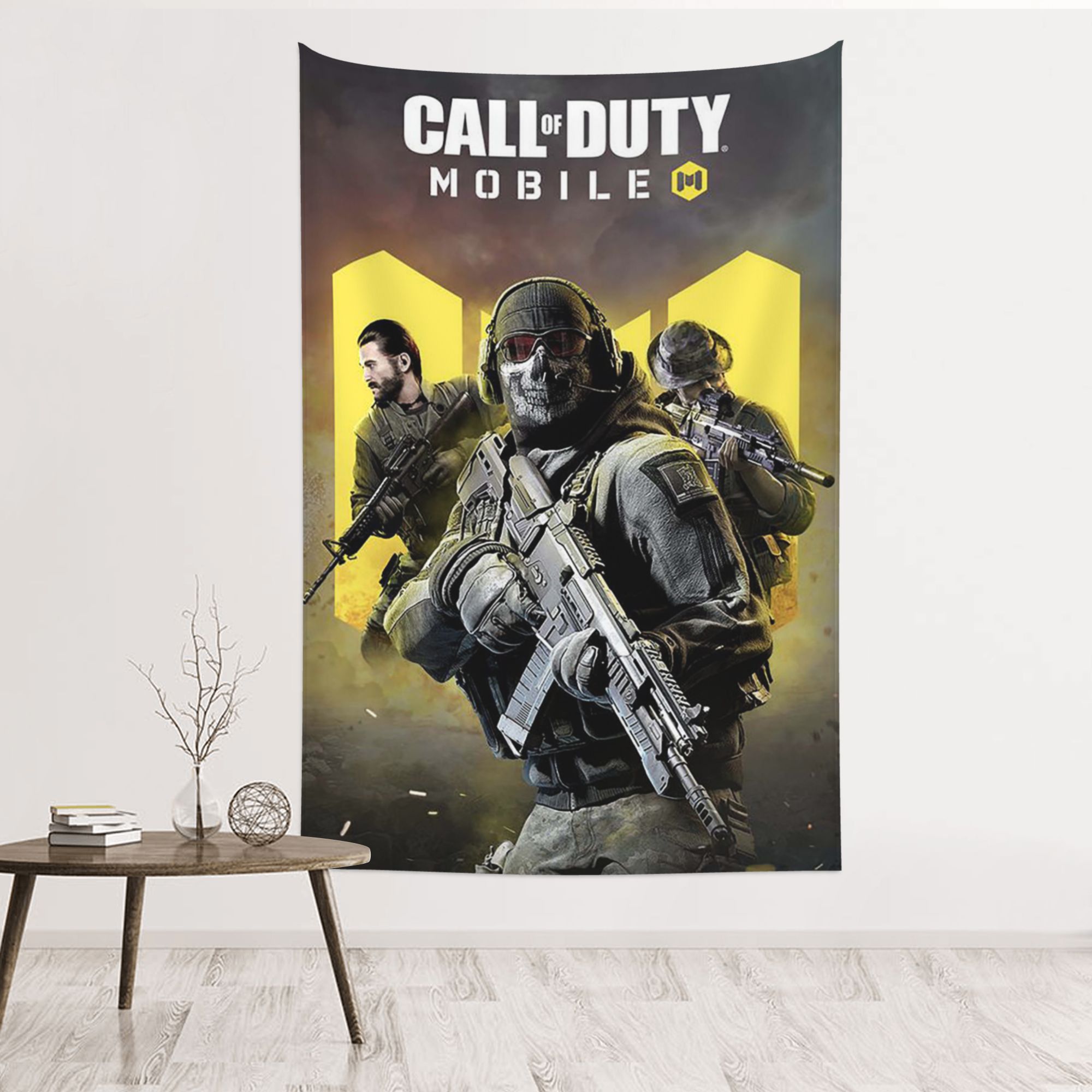 Call Of Duty Mobile Tapestry Banner 60x40in inch Decor Art Tablecloth ...