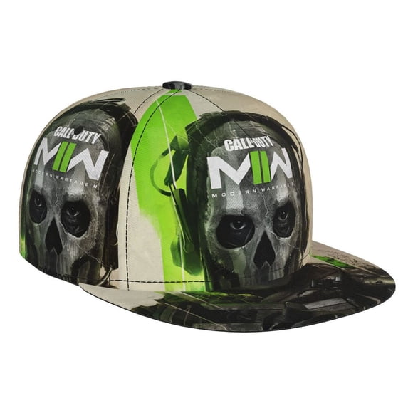 Call Of Duty Modern Warfare Adjustable Brim Bill Baseball Cap Adjustable Snapback Hat Hip Hop Cap Dad Hat for Men Women