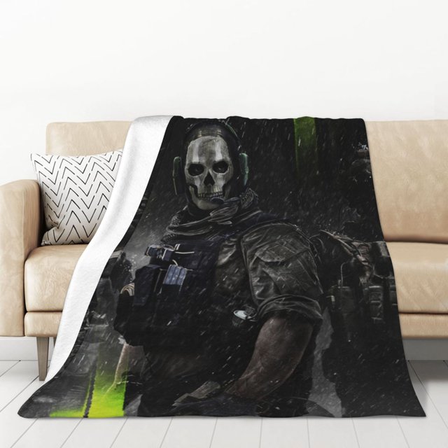 Call Of Duty Modern Warfare Fleece Blanket Super Soft Cozy Throw