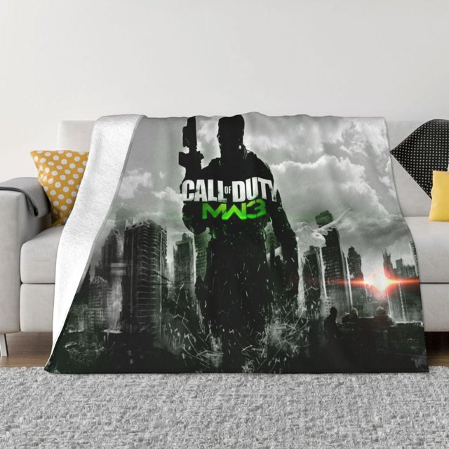 Call Of Duty Modern Warfare Fleece Blanket Super Soft Cozy Throw