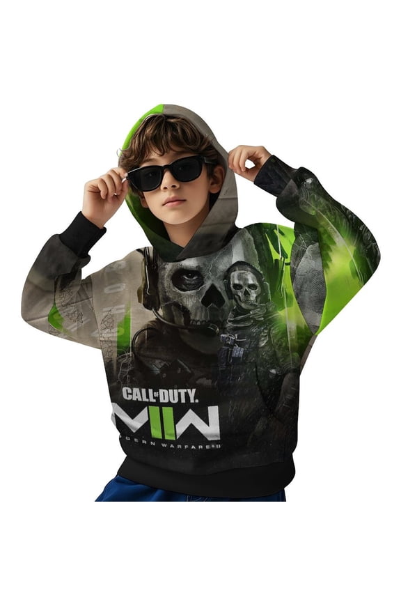 Call Of Duty Modern Warfare Hooded Sweatshirt Graphic Printed Long Sleeves Pullover Hoodies