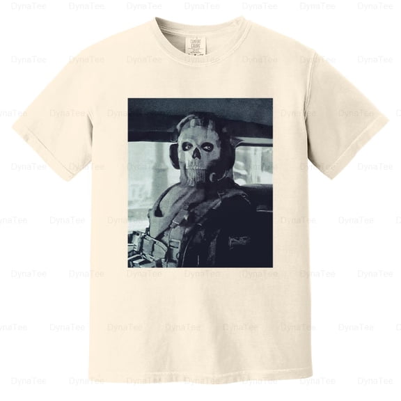 Call Of Duty Modern Warfare II Konig Video Game Operator Mask Comfort Color T-Shirt Unisex, up to 4XL