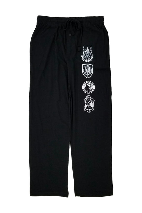 Modern Warfare Mens Black Sleep Pants Pajama Bottoms Small