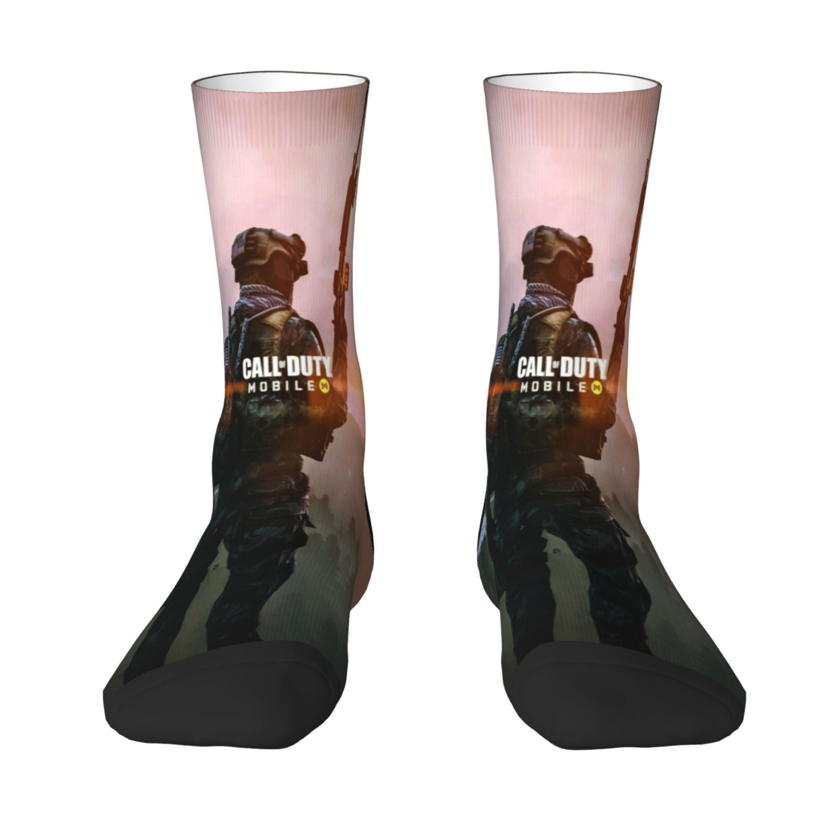 Call Of Duty Socks for Men Women Boys Girls, Cartoon Long Socks Gifts for Adults Teenager