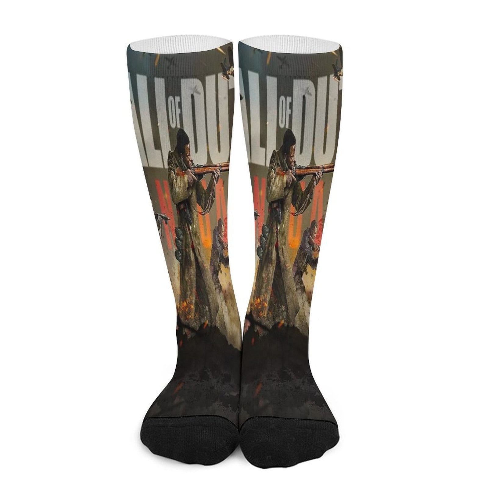 Call Of-Duty Stocking Long Socks Breathable Knee High Thigh Stockings ...