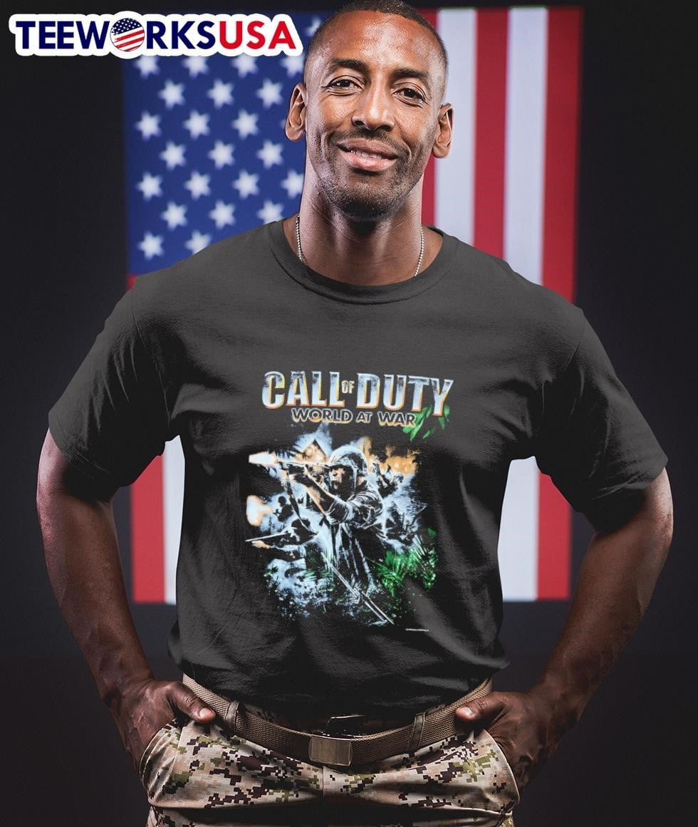 Call Of Duty World At War Vintage Shirt