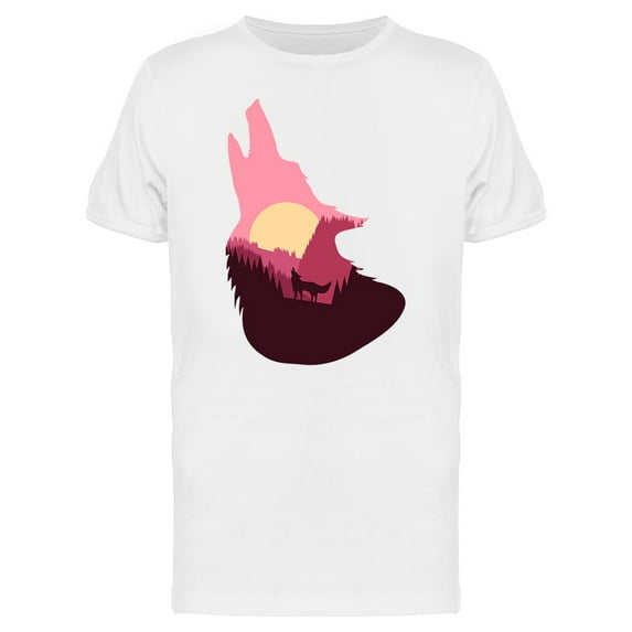 Call Of The Wolves T-Shirt Men -Image by Shutterstock, Male 4X-Large