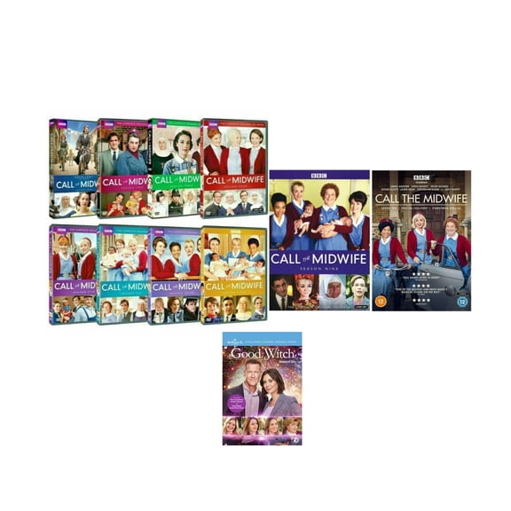 Call The Midwife Complete Series 1-10 + Free Bonus included Good Witch season 6 DVD
