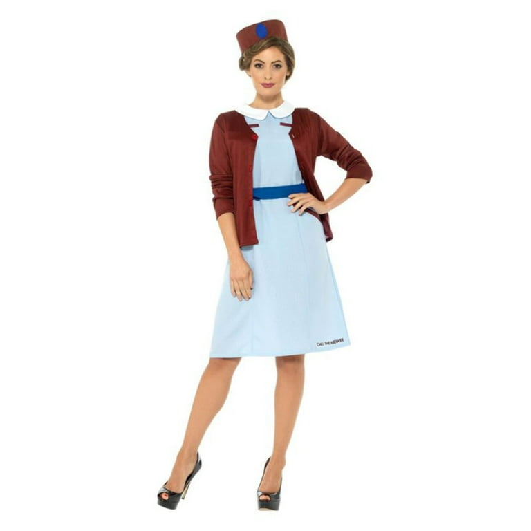 Call The Midwife Costume Blue Dress Call The Midwife Costume Blue Dress