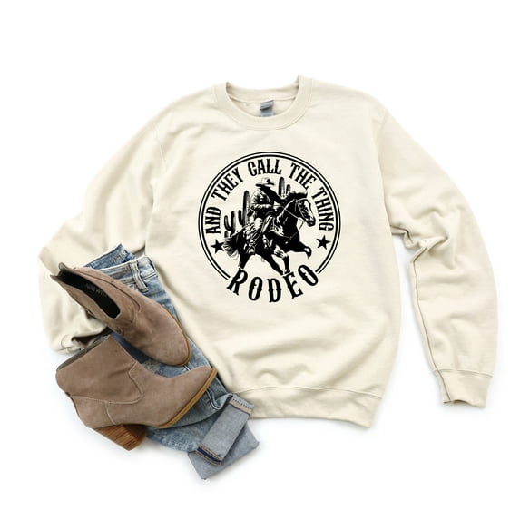 Call The Thing Rodeo Circle | Sweatshirt