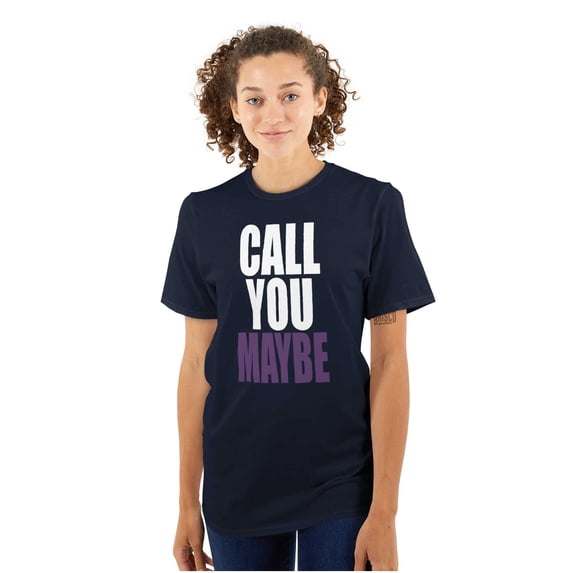 Call You Maybe Music Song Pop Radio Women's Plus Size Graphic Tee Brisco Brands 2X