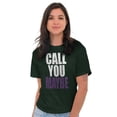 thumbnail image 1 of Call You Maybe Music Song Pop Radio Women's Graphic T Shirt Tees Brisco Brands 2X, 1 of 6