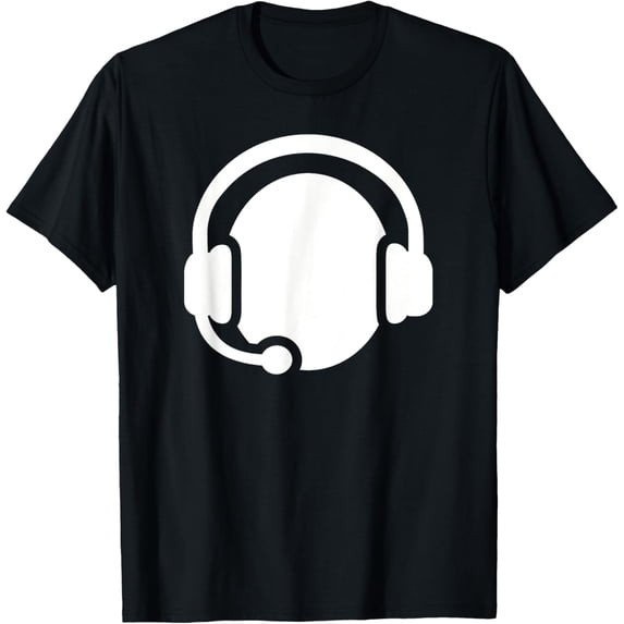 Call center headset T-Shirt