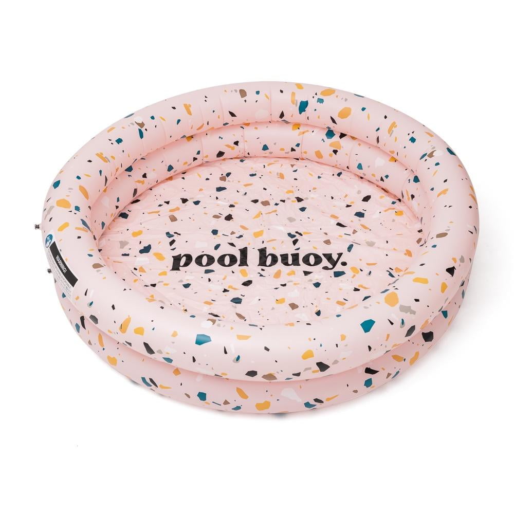 Call Me Jackie Pink Terrazzo Inflatable Round Pool