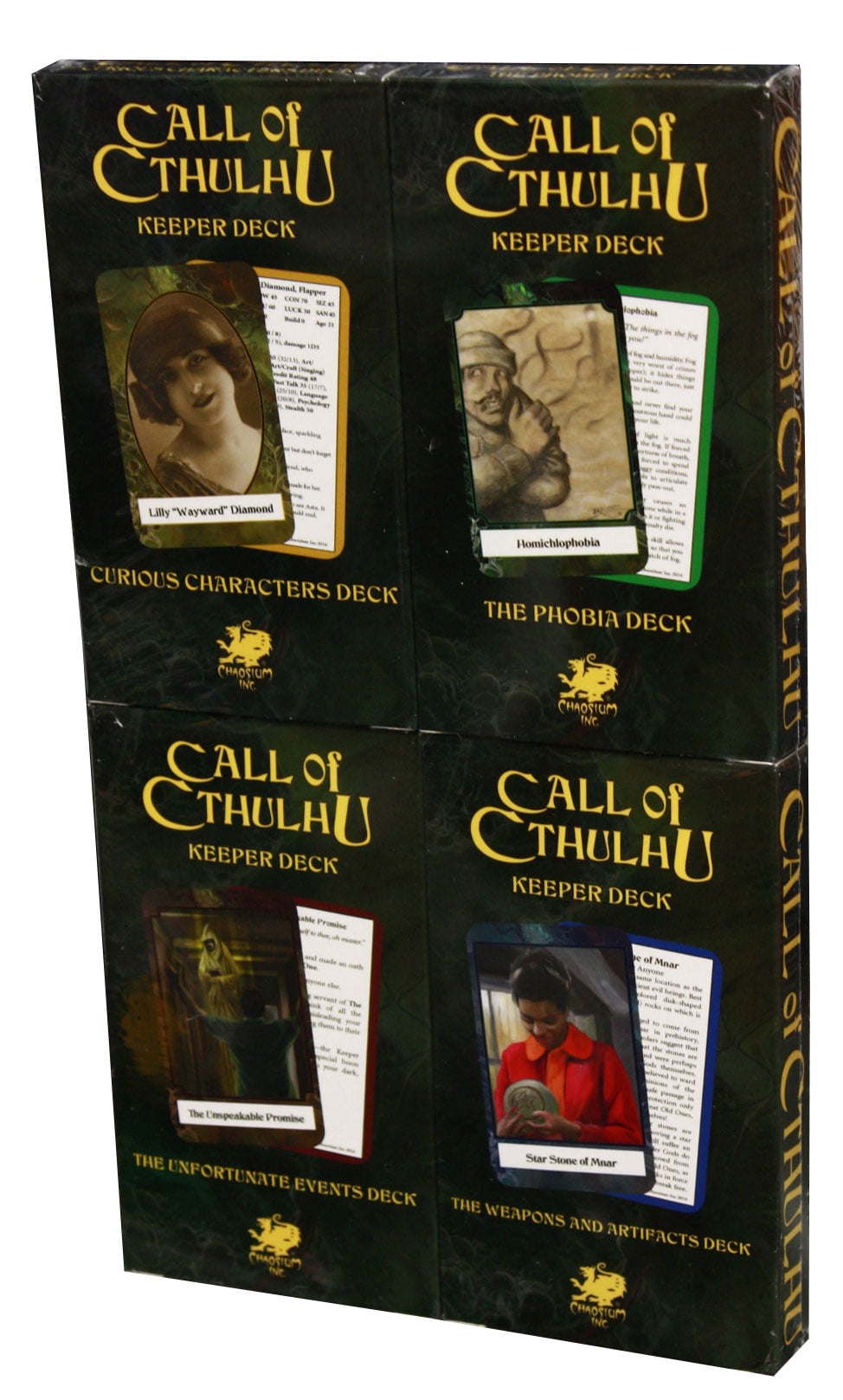 Call Of Cthulhu: Malleus Monstrorum Keeper Deck - 66 Monster Cards For RPG Gaming