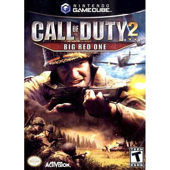 Restored Call of Duty 2: Big Red One Nintendo GameCube