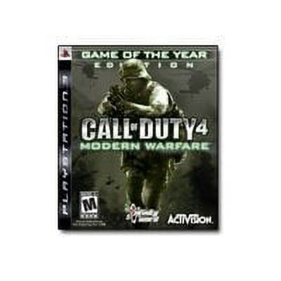Restored Call of Duty 4: Modern Warfare - Game Of The Year - PlayStation 3