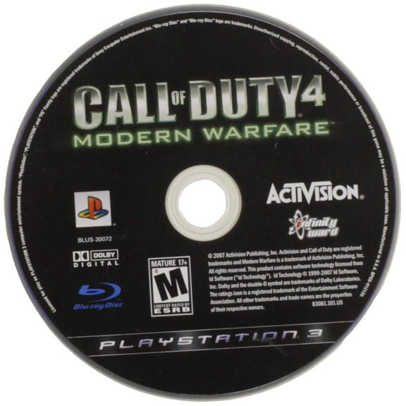 COD Call of Duty 4: Modern Warfare Game of the Year Edition (Playstation 3)