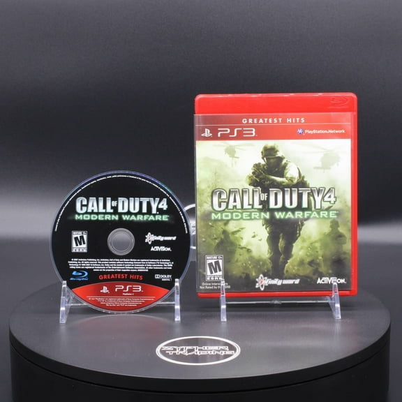 Restored Call of Duty 4: Modern Warfare [Greatest Hits] CoD Sony PlayStation 3 PS3 2007