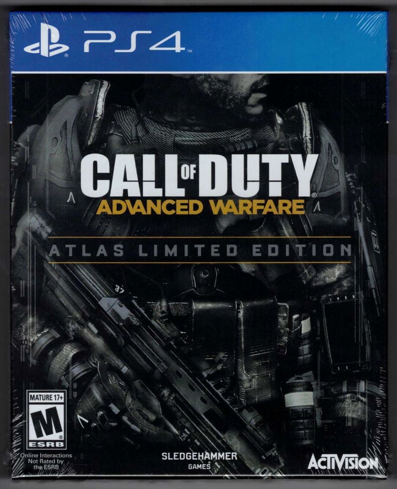 stewardesse Grusom stout Call of Duty: Advanced Warfare Atlas Limited Edition, Activision, PlayStation  4, [Physical] - Walmart.com