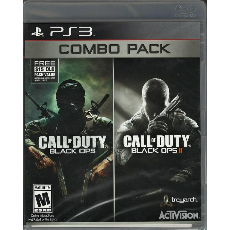 Call of Duty Double Pack deals Black Ops and Black Ops 2 PS3 BRAND NEW SEALED