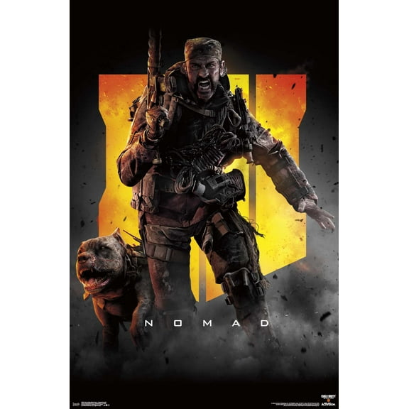 Call of Duty: Black Ops 4 - Nomad Key Art Wall Poster, 22.375" x 34"