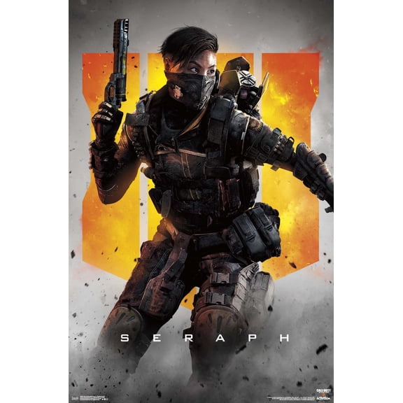 Call of Duty: Black Ops 4 - Seraph Key Art Wall Poster, 22.375" x 34"