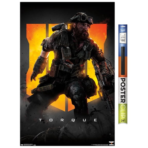Call of Duty: Black Ops 4 - Torque Key Art Wall Poster, 22.375" x 34"