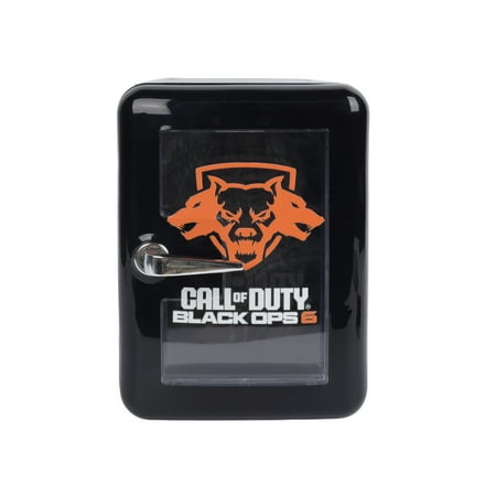 Call of Duty Black Ops 6 Mini Fridge, 5L 9 Can Portable Cooler – Cerberus Gaming Mini Fridge for Drinks, Skincare, Bedroom, Office, Black