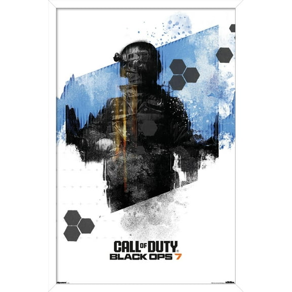 Call of Duty: Black Ops 7 (2025) - Frostline Unit Wall Poster, 14.725" x 22.375" Framed