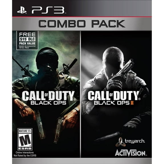 Call of Duty Black Ops 1 & 2 PS3 Combo with First Strike Map Pack (PS3)