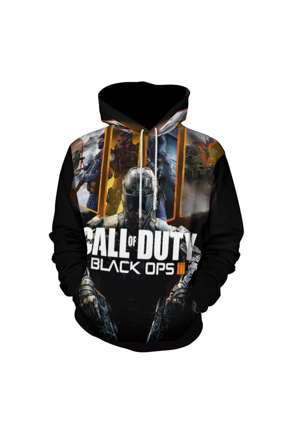 Call of Duty Black Ops Casual Hoodie Jacket Hooded Long Sleeves Sweatshirt Pullover Sweaters Women Men