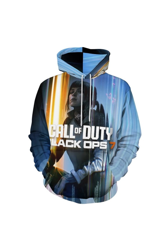 Call of Duty Black Ops Casual Hoodie Jacket Hooded Long Sleeves Sweatshirt Pullover Sweaters Women Men