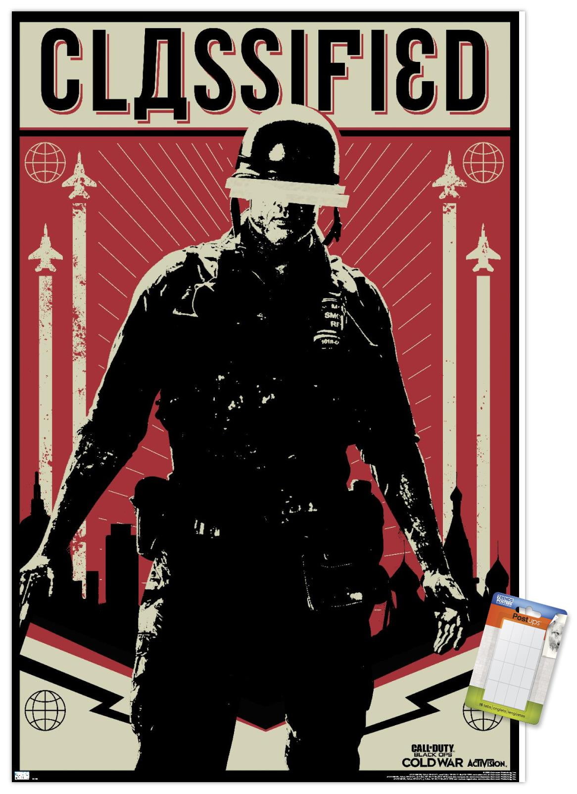 Call of Duty: Black Ops Cold War - Classified Wall Poster, 14.725" x 22.375"