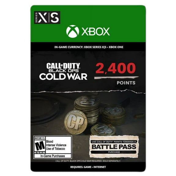 Call of Duty: Cold War - 2400 Points - XBox [Digital]