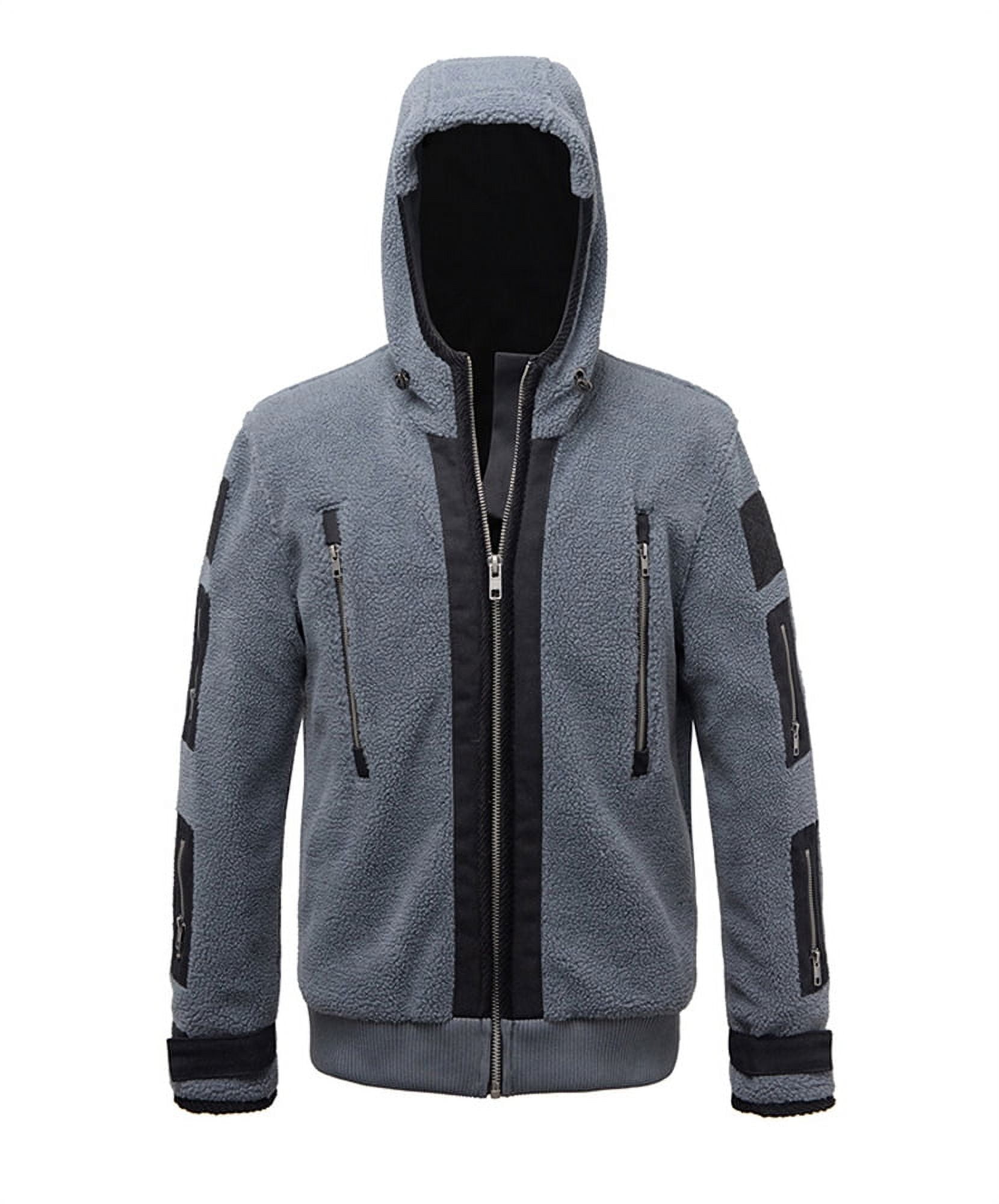 Call of Duty Cotton Jacket Street Fashion Gray Long Sleeve Hoodie