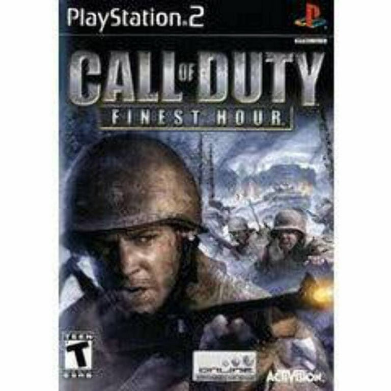 Pre Owned Call of Duty Finest Hour PlayStation 2 Walmart