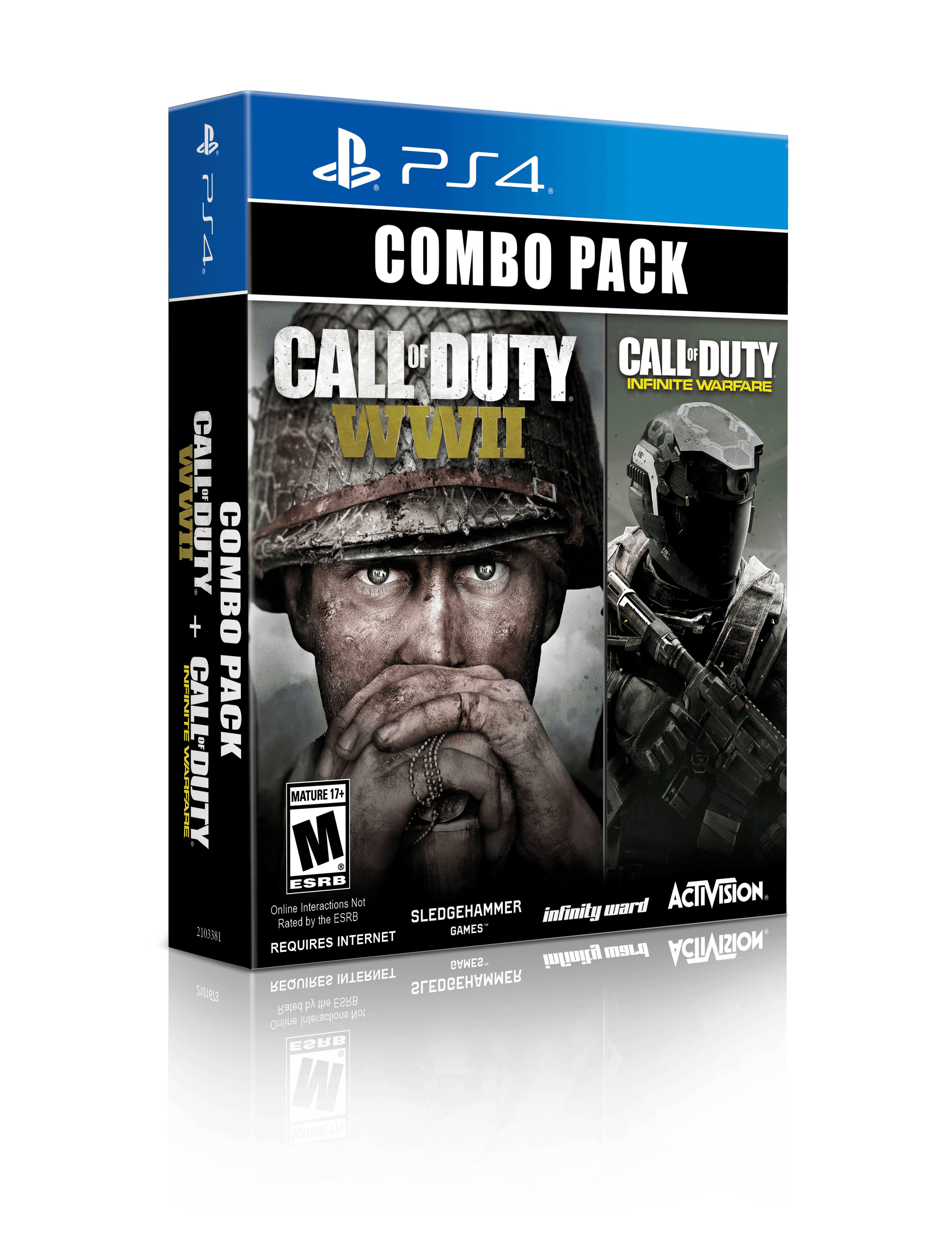 Call Of Duty: WWII And Infinite Warfare Bundle For PlayStation 4 PS4 PS5